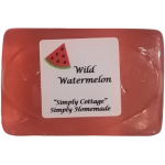 Handmade "Wild Watermelon" Fragranced Glycerine Soap Bar 
